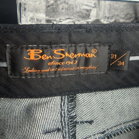 EUC Ben Sherman Siouxsie Black Jeans Size 31/34 - Picture 13 of 16